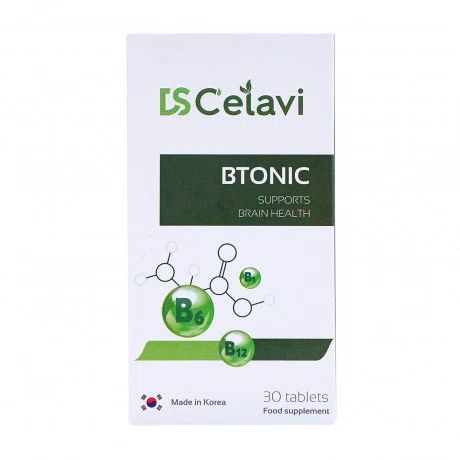 Thực phẩm hỗ trợ thần kinh DS C'elavi BTONIC (Hộp 30 viên)