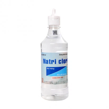 Natri clorid 0.9% Pharmedic 500ml no batch
