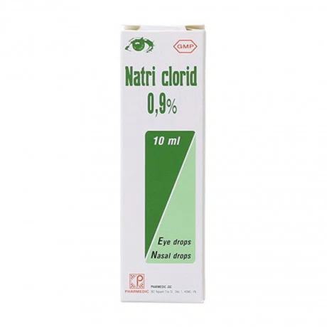 Natri Clorid nho mat mui - Pharmedic no batch(10chai)