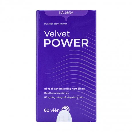 Viên tăng cường sinh lý nam Hauora Velvet Power (Lọ 60 viên)