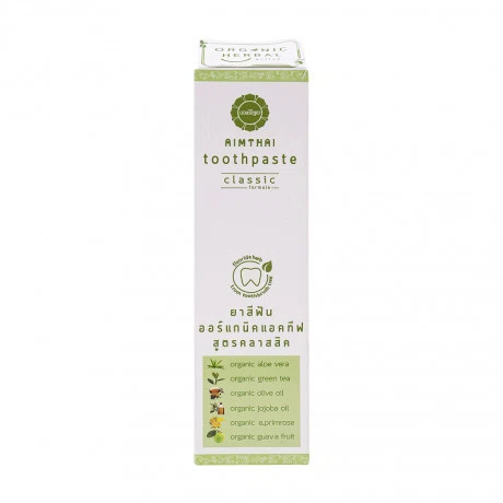 Kem đánh răng Aimthai Organic Thảo dược Công thức Classic (20g)