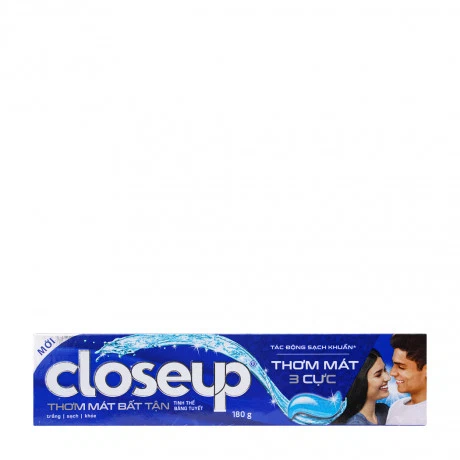 Kem đánh răng thơm mát bất tận tinh thể băng tuyết Closeup Everfresh Winter Blast (180g)