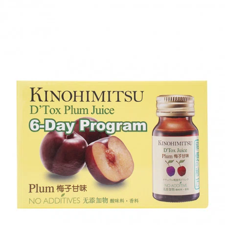 Kinohimitstu D'Tox Plum Juice  G.Doc & G.Can (Hop 6 Chaix30ml)