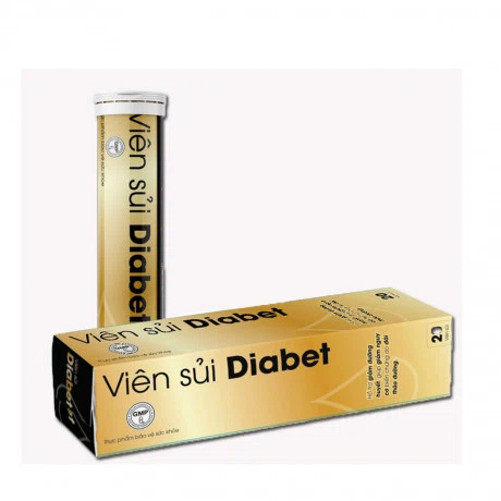 Viên sủi Diabet Hỗ Trợ Ổn Định Đường Huyết (Hộp 20 Viên)