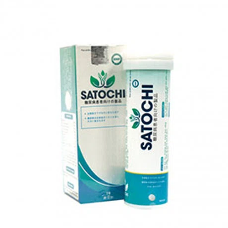 Viên sủi hỗ trợ bệnh tiểu đường Satochi (20 viên/tuýp)