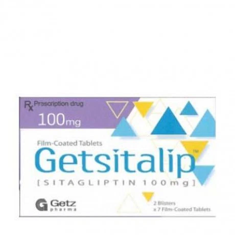 Getsitalip 100mg Getzpharma (Hộp 2 vỉ x 7 viên)
