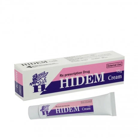 Kem bôi ngoài da Hidem điều trị viêm da dị ứng, hăm da (tuýp 15g)