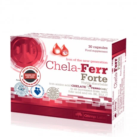 NAOLIMP Chela-Ferr Forte vien bo sung sat (Hop 30vien)