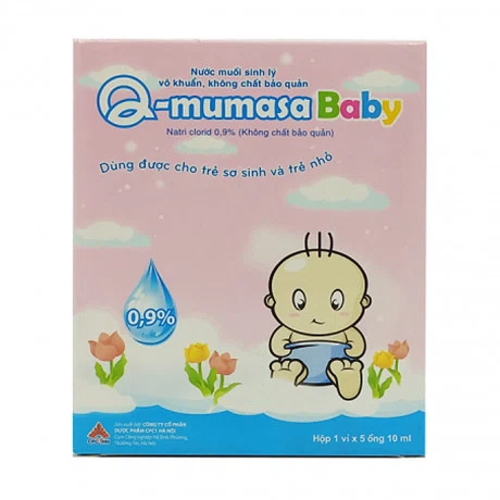 Q-mumasa baby (Hộp 1 vỉ x 5 ống 10ml)