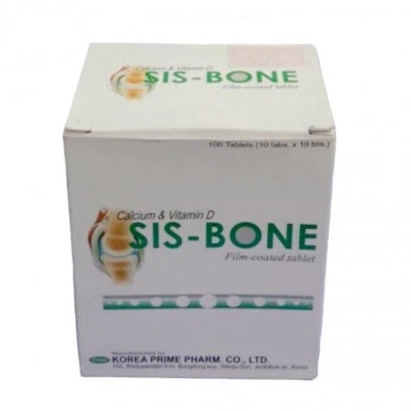 Sis-Bone (Hộp 10 vỉ x 10 viên)
