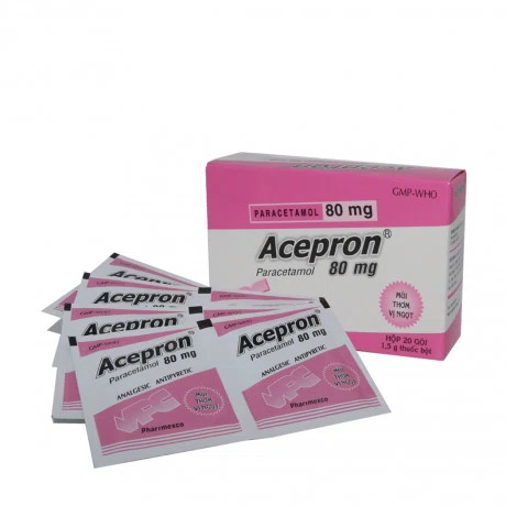 Acepron 80 Pharimex (Hop 20 gói)