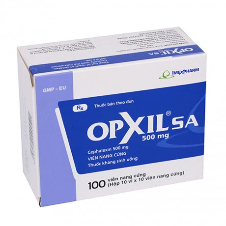 Opxil SA  500mg  (Hộp 10 vỉ x 10 viên)