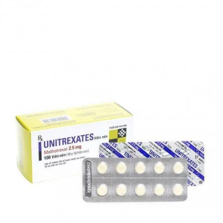 UNITREXATES (Hộp 10 vỉ x 10 viên)