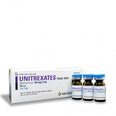 UNITREXATES dieu tri ung thu dang tiem (10 lo x 2ml) Inj