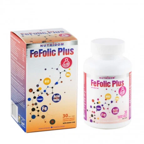 FeFolic Plus Vien Sat Tong Hop (Hop 30 Vien)