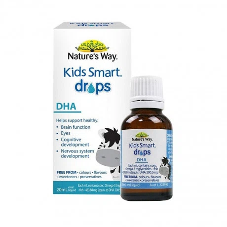 NATURE'S WAY Kids Smart DROPS - DHA (Chai 20ml) da doi ma P27613