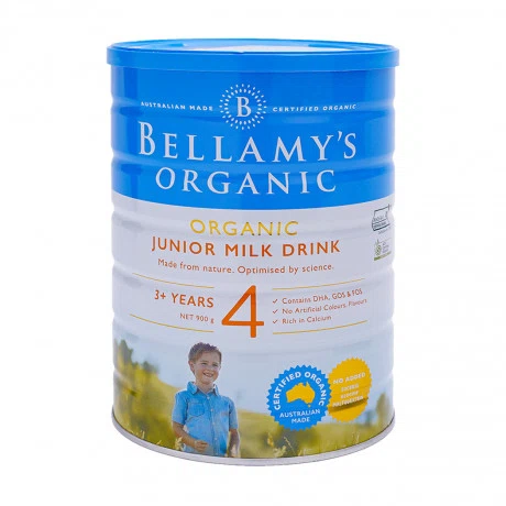 Sữa dinh dưỡng cho bé từ 36 tháng Bellamy's Organic Junior (Hộp 900g)