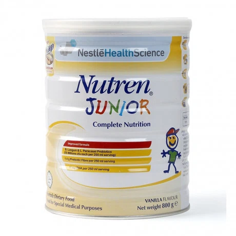 Nutren Junior Sua Tang Can Cho Tre (1-10 Tuoi) Hop 800g
