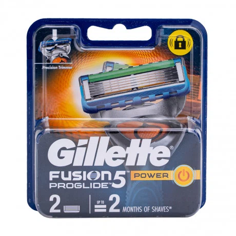 Lưỡi dao cạo Fusion Power Gillette (Vỉ 2 cái)