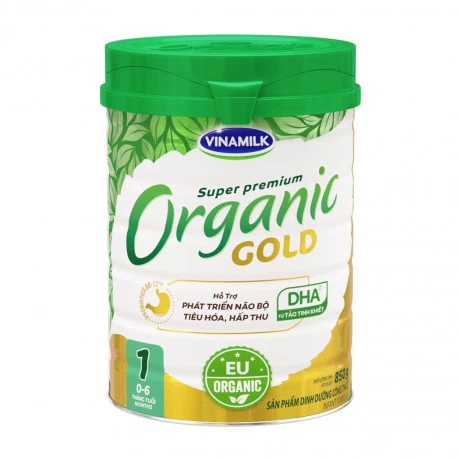 Sữa bột số 1 Organic Gold (0-6 tháng tuổi) (Hộp 850g)