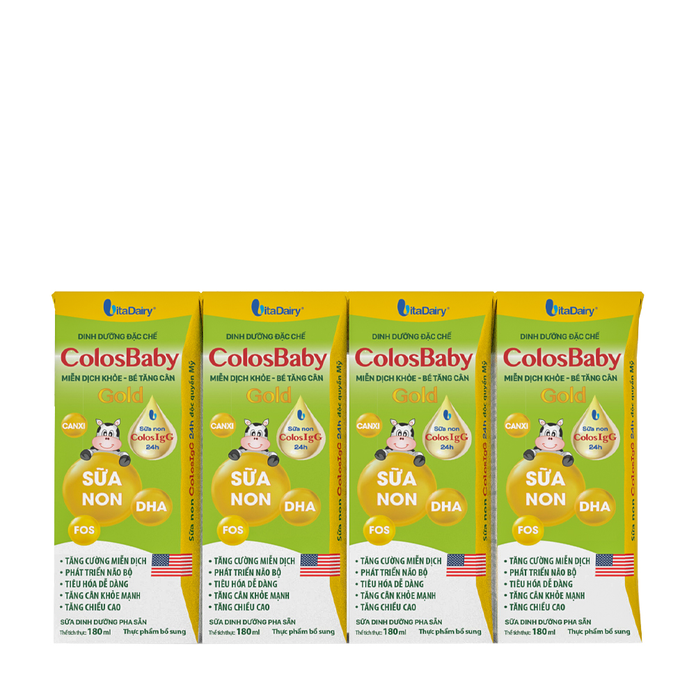Sữa bột pha sẵn Colosbaby 180ml