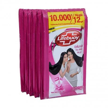 Lifebuoy Dau Goi Duong Toc Mem Muot 6gx12