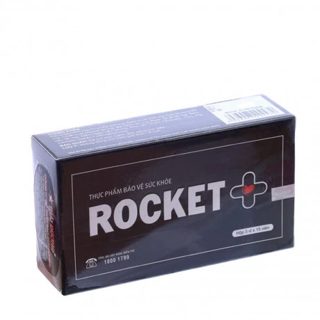 Rocket Plus Tang Cuong Sinh Ly Nam (Hop 45 Vien)