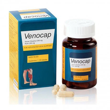 Venocap Ngan Ngua Suy Gian Tinh Mach (Hop 30 Vien)