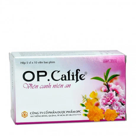 OPCALIFE Vien Canh Nien An ( Hop 5 vi x 10 vien)