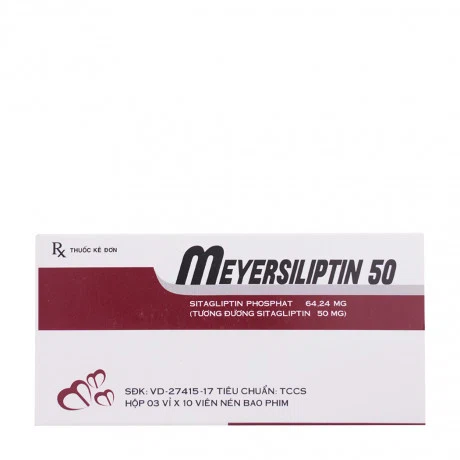 MEYERSILIPTIN TAB F.C 50MG (3vi x 10vien)