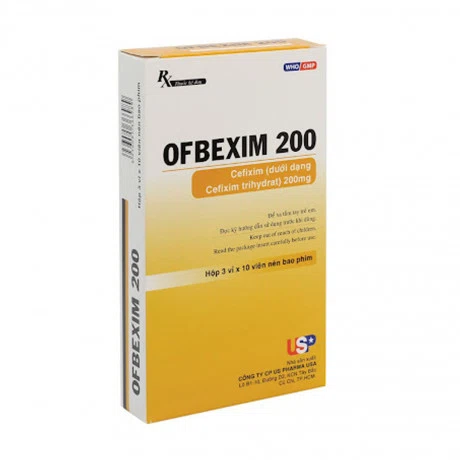 OFBEXIM TAB F.C 200MG (3vi x 10vien)