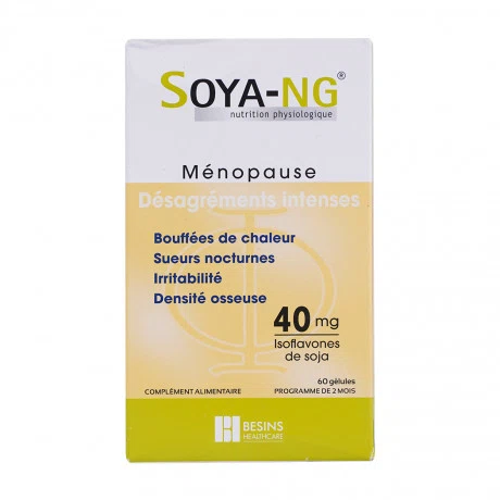 Viên cân bằng nội tiết tố nữ chiết xuất đậu nành Soya-NG (Hộp 60 viên)
