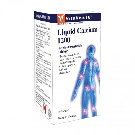 VITAHEALTH LIQUID CALCIUM Bo Sung  VITAMIN D ( Hop 30v)