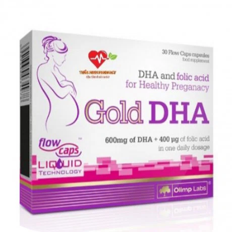 GOLD DHA -Cung Cap DHA Cho Me Bau (Hop 30 Vien)