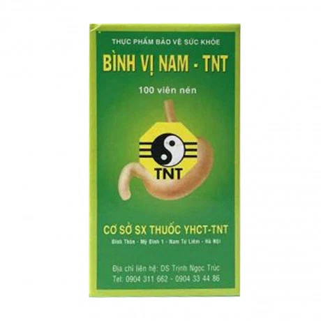 Hỗ trợ bệnh loét dạ dày, tá tràng Binh Vị Nam TNT ( Hộp 100 viên)