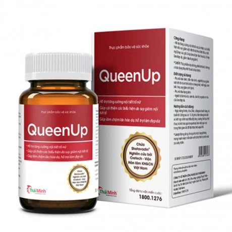 QueenUp Ho Tro Tang Cuong Noi Tiet To Nu ( Hop 30v)