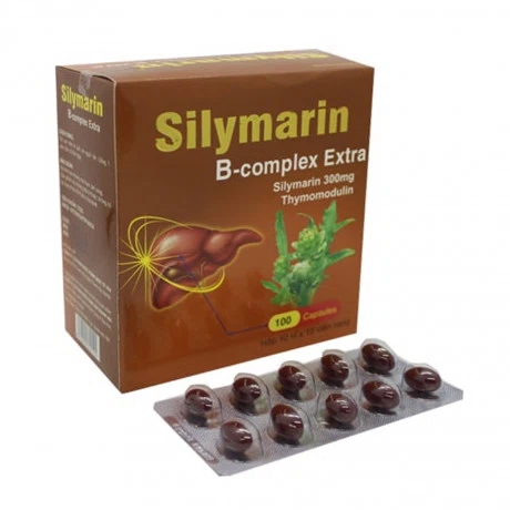 SILYMARIN B-COMPLEX EXTRA Giai Doc Gan Hieu Qua ( Hop 100v)