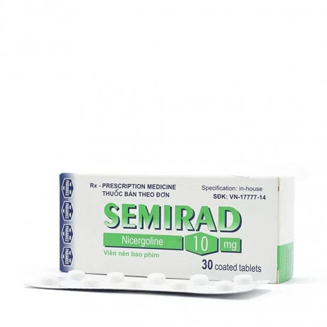 Semirad Tab F.C 10Mg (3Vi X 10Vien)
