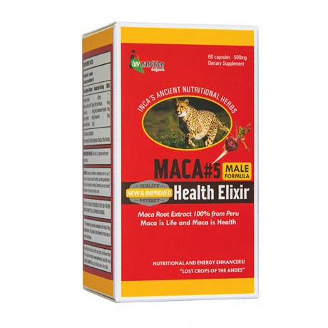Maca 5 Ho Tro Sinh Ly Nam( Hop 60 Vien)