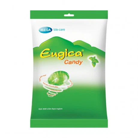 Kẹo ngậm Eugica (Gói 300 viên)