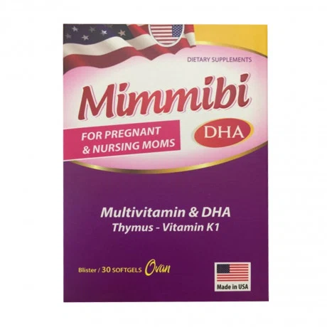 Mimmibi Bo Sung Duong Chat Cho Ba Bau (Hop 30 Vien )