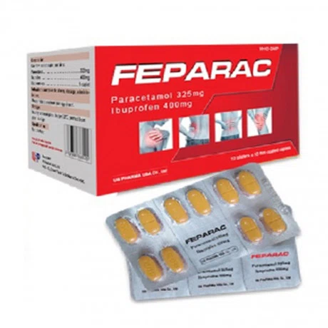 Feparac (Hộp 10 vỉ x 10 viên)