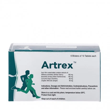 Artrex (Hộp 6 vỉ x 10 viên)