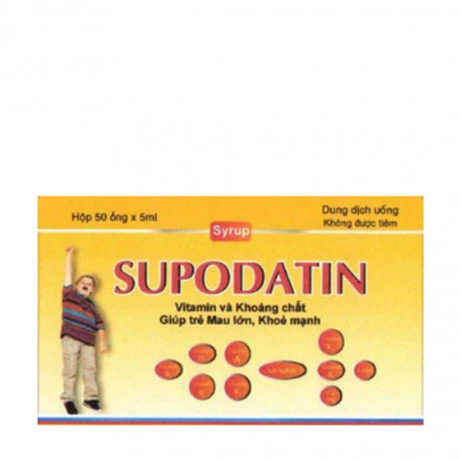 Dung dịch uống Supodatin bổ sung vitamin và khoáng chất (50 ống x 5ml)