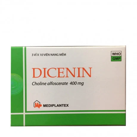 Dicenin Softcap 400mg (3vi x 10vien)
