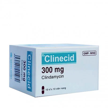 Clinecid Caps 300mg (10vi x 10vien)