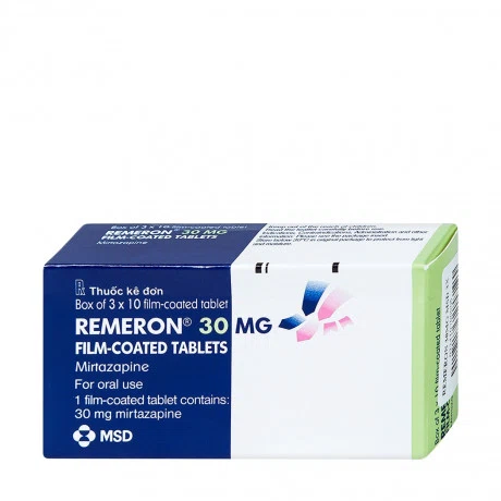 Remeron 30mg (3x10v) MSD