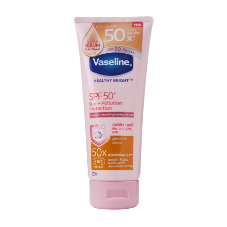 Tinh chất chống nắng Vaseline Healthy Bright SPF 50+ PA++++ (200ml)