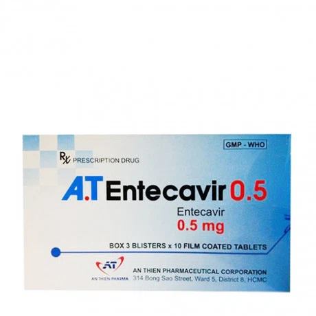 A.T Entecavir 0.5mg ( 3vi x 10 vien)