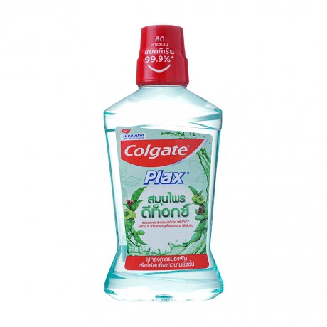 Nước súc miệng thảo dược thơm mát Colgate Mouthwash Plax Detox (500ml)